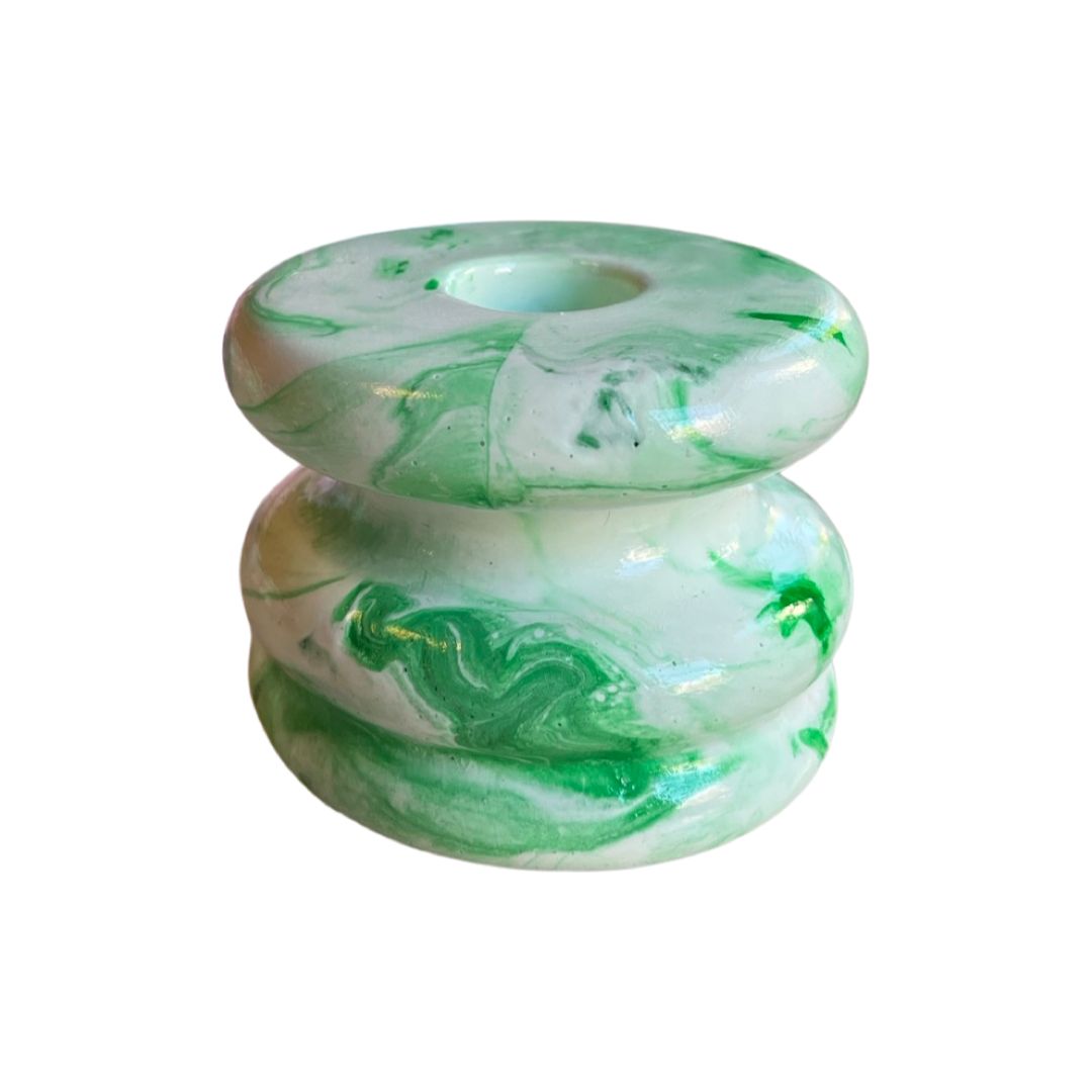 Limited Edition Candle Holder Green