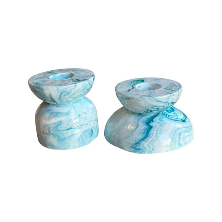 Ruby Candle Holder Blue