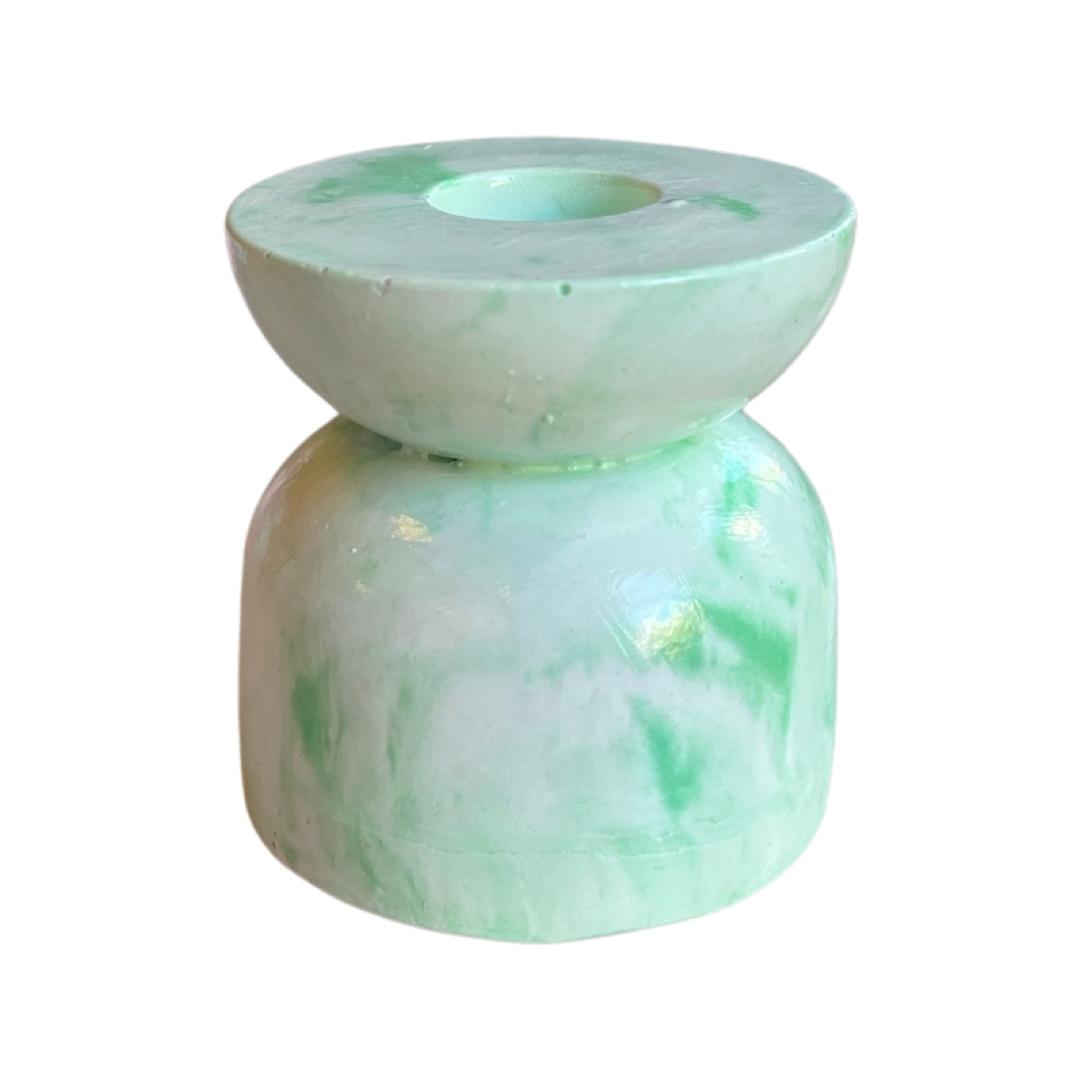 Ruby Candle Holder Green