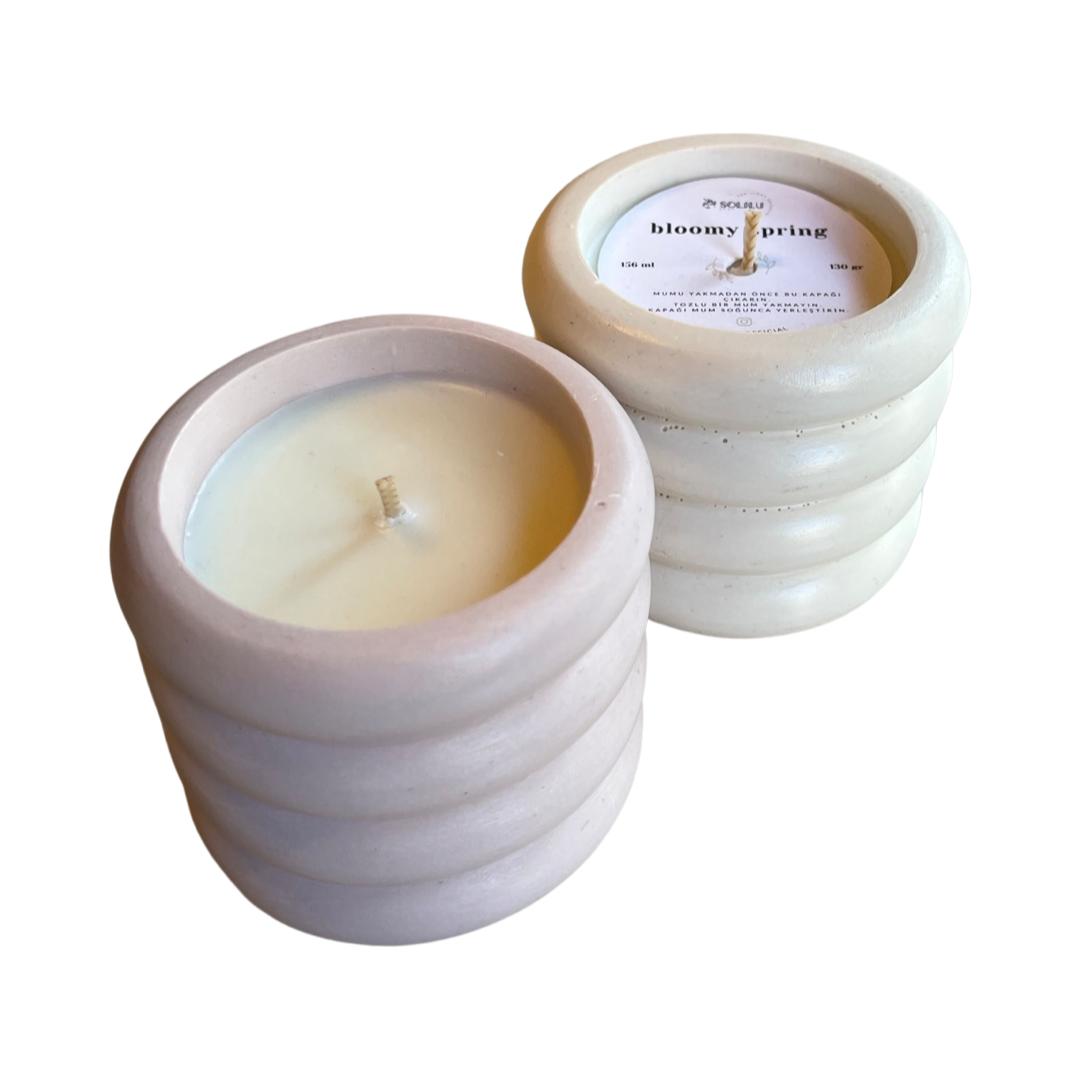 Bubble - Bloomy Spring Scented Soy Wax Candle