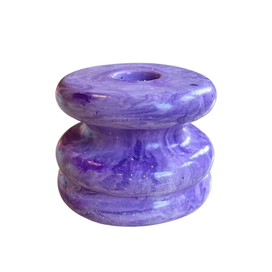 Limited Edition Candle Holder Purple