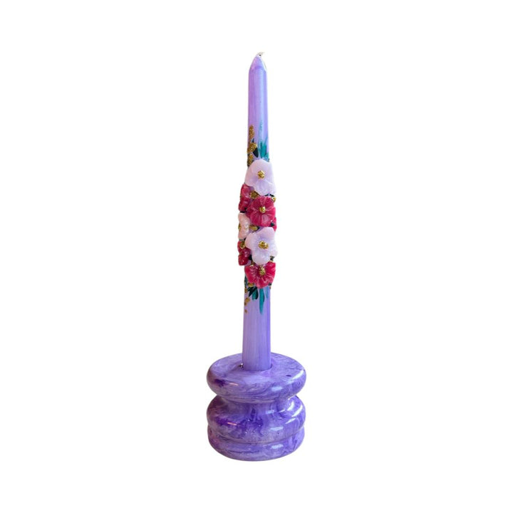 Limited Edition Candle Holder Purple