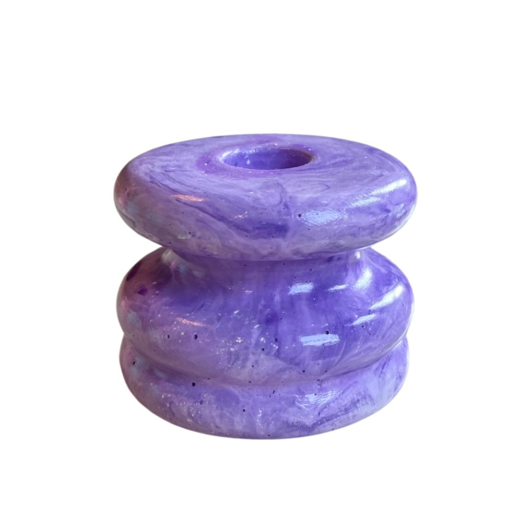 Limited Edition Candle Holder Purple