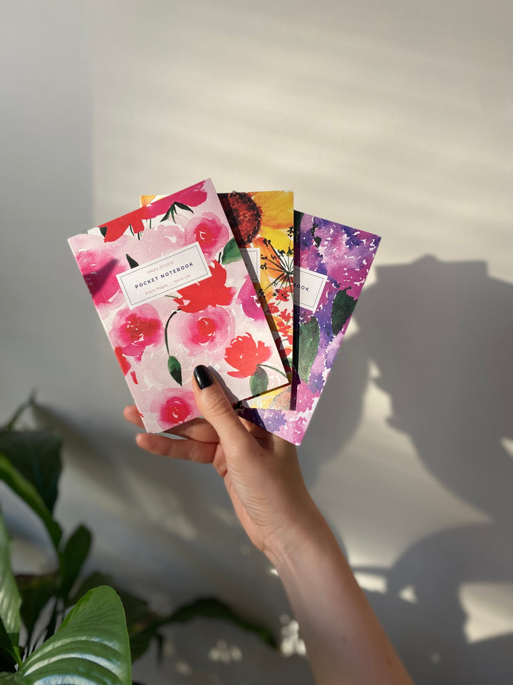 Garden Party Mini Trio Notebook Set