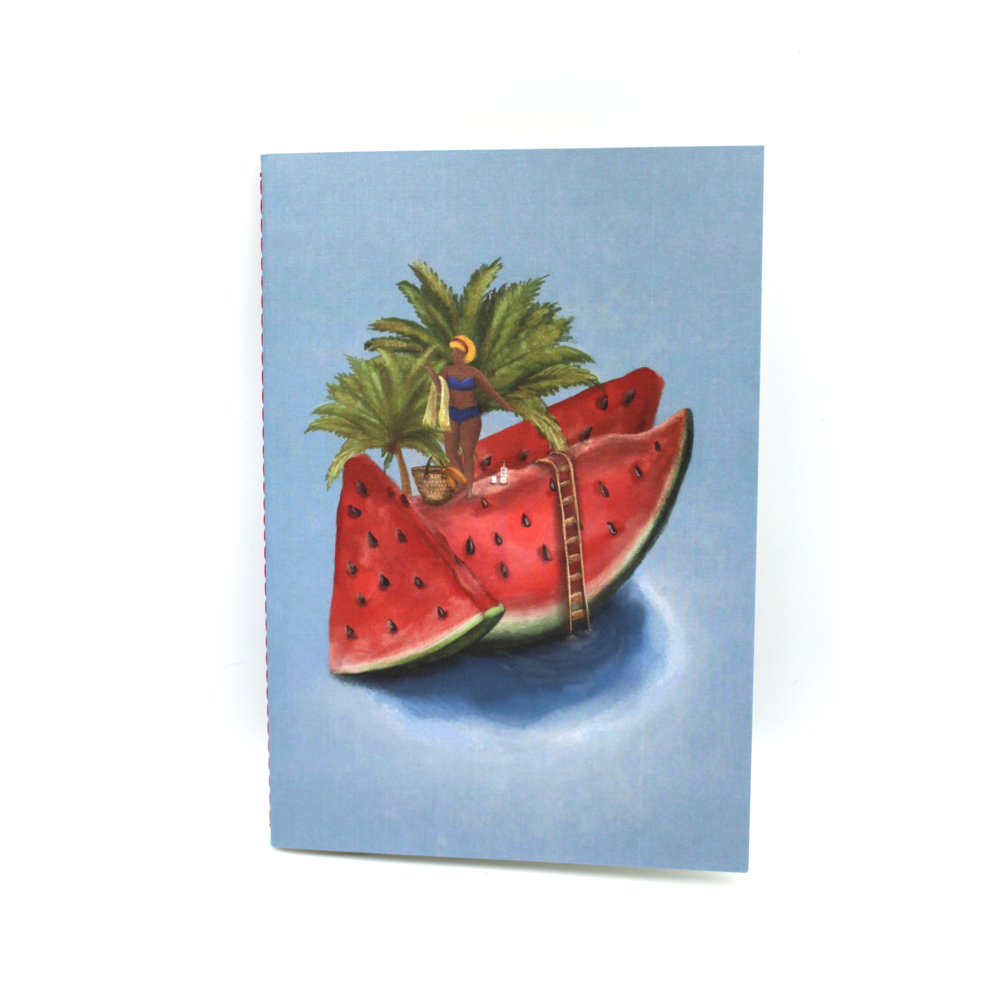 Watermelon Figured Notepad