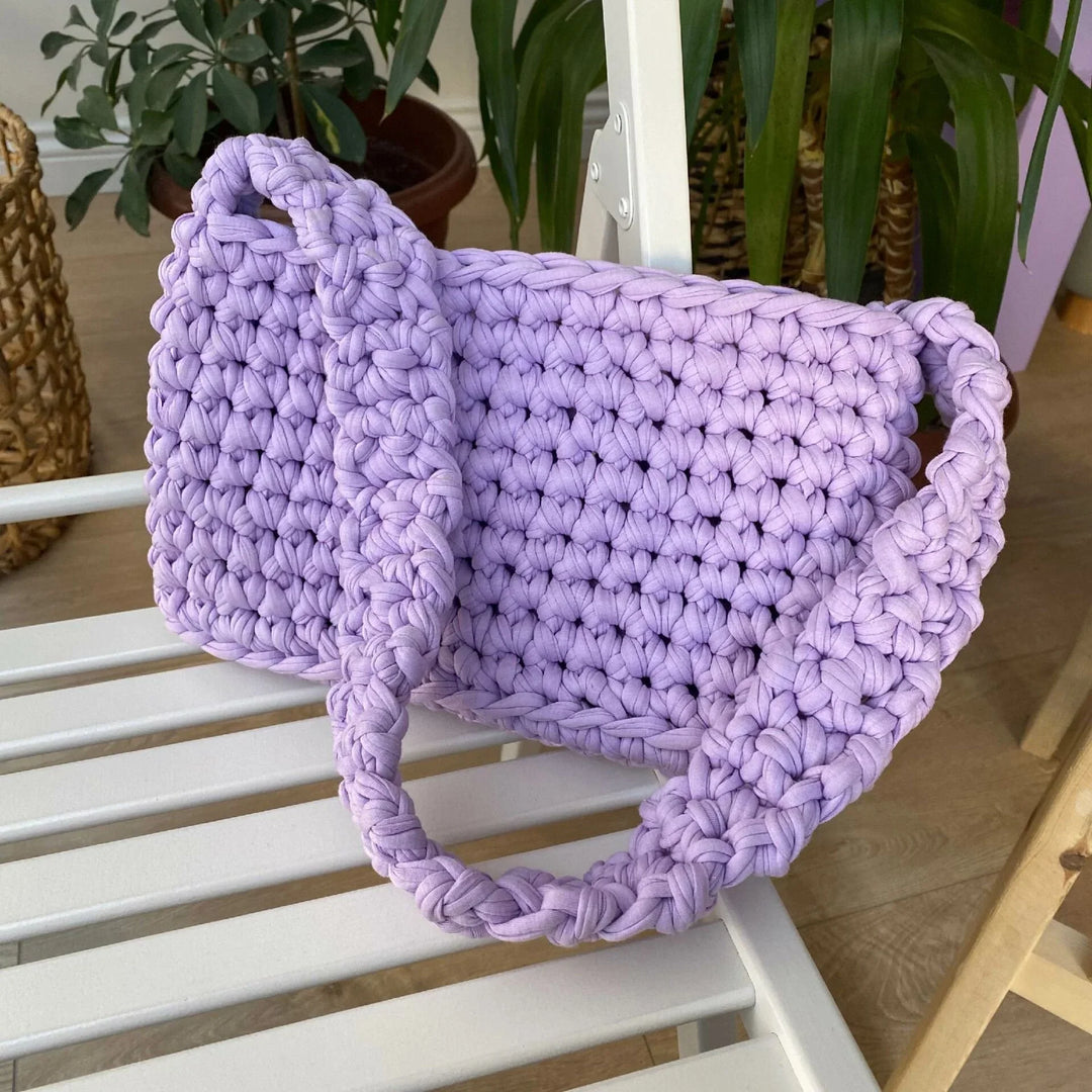 Knitted Bag Lilac