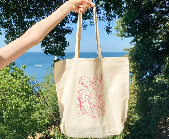 Deep Sea Canvas Bag